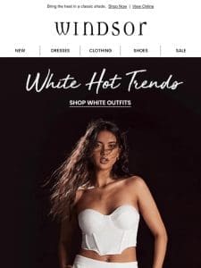 Summer Styles: White Hot Trends
