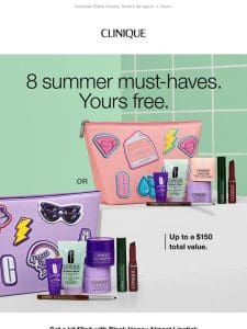 Summer hits kit   9 pieces free with $85 order.