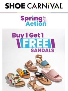 Summer savings alert: FREE Sandals!