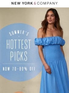 Summer’s Hottest Picks Now 70%-80% Off!☀️