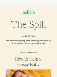 THE SPILL   April Edition