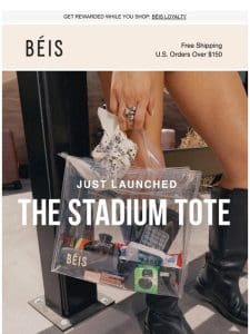 THE STADIUM TOTE IS HERE