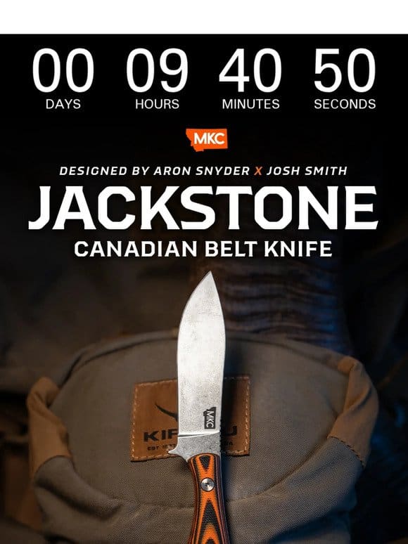 TONIGHT – The Jackstone Canadian Belt Knife Drop