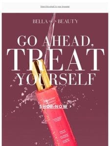 TREAT YOURSELF – 18% OFF