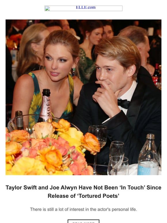 Taylor Swift and Joe Alwyn Have Not Been ‘In Touch’ Since Release of ‘Tortured Poets’