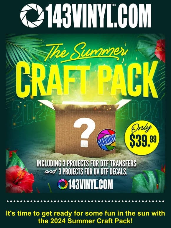 The 2024 Summer Craft Pack is Here!