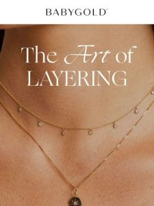 The Art of Layering ? 20% off code inside →