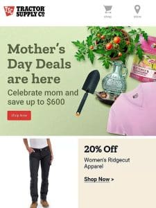 The Countdown to Mom’s big day is on   Save up to $600 & find the perfect gift