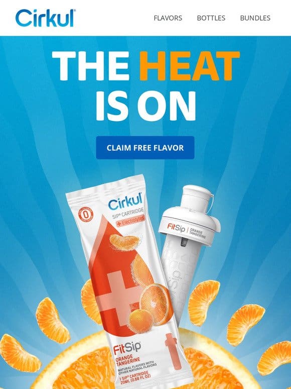 The Heat Is On， So Here’s A Free Gift!