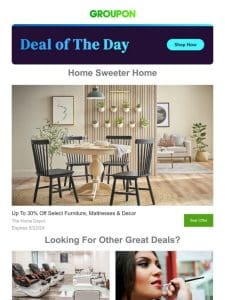 The Home Depot — Special Savings Today Only