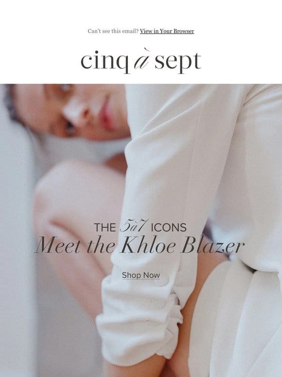 The Icons: Meet the Khloe Blazer
