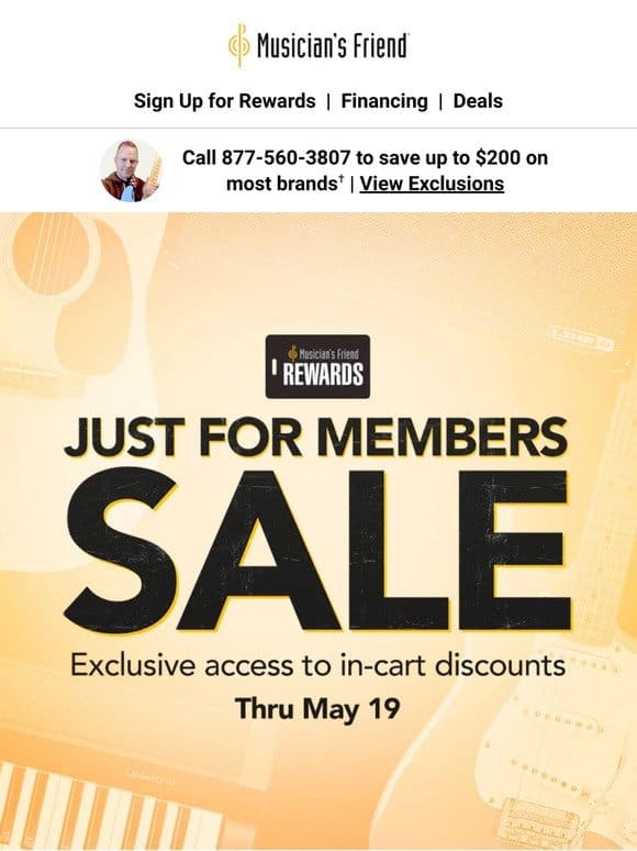 The Just for Members Sale is ON