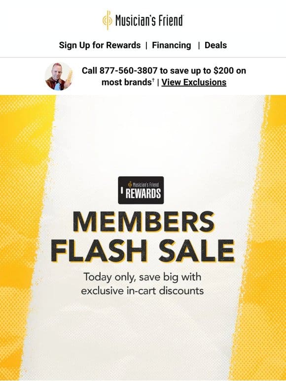 The Members Flash Sale ends soon!