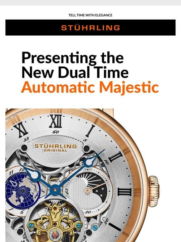 The New Majestic Dual Time Watch Release!