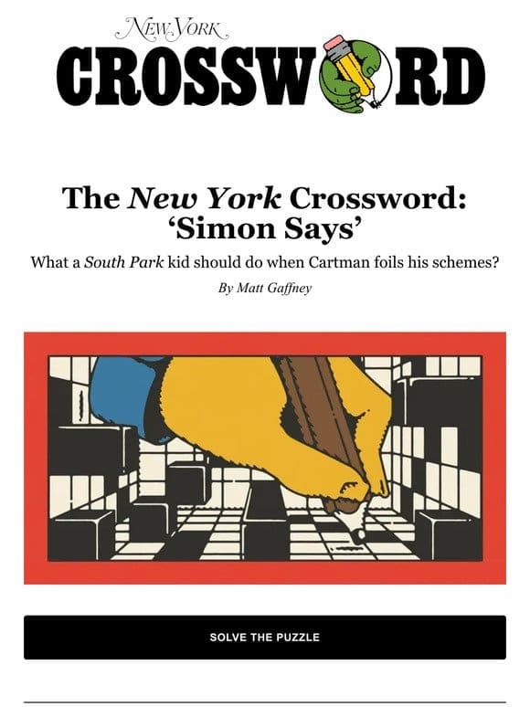 The New York Crossword: ‘Simon Says’