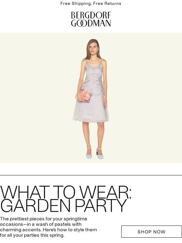 The Occasion: Garden Party