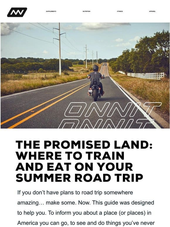 The Promised Land: Where To Train and Eat On Your Summer Road Trip