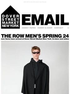 The Row SS24 collection new items have arrived at Dover Street Market New York and on the DSMNY E-SHOP