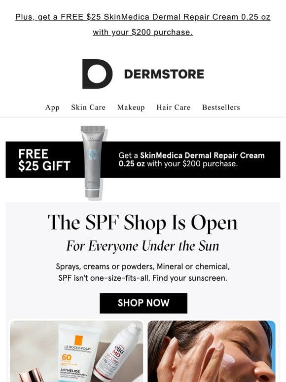The SPF Shop is open ??