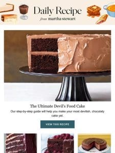 The Ultimate Devil’s Food Cake