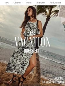 The Vacation Dress Edit
