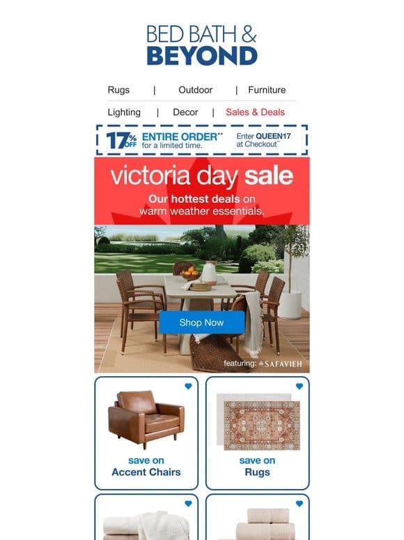 The Victoria Day Sale is HERE with Our Hottest Deals