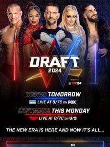 The WWE Draft Begins Tomorrow: It’s All About to Change