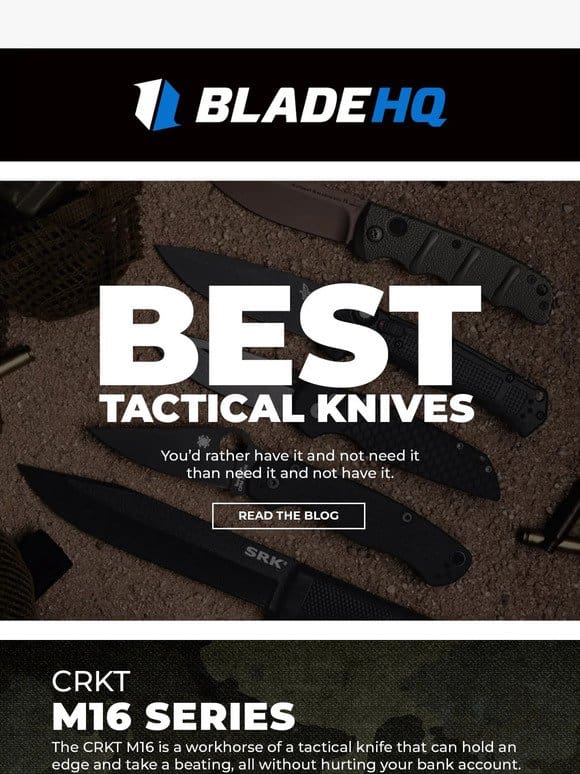 The best tactical knives for every price point!