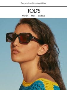 The new Tod’s Eyewear collection