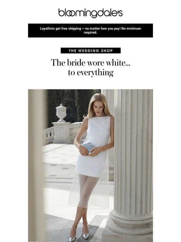 The white dress edit