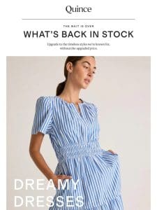 They’re back: so many waitlisted styles