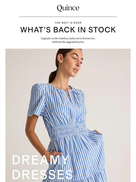 They’re back: so many waitlisted styles