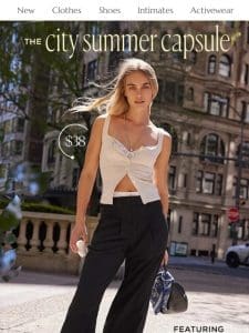 This ($38!) tank， all summer