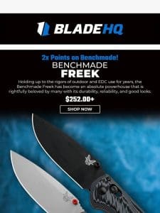 This full-size Benchmade is up for anything you throw at it!