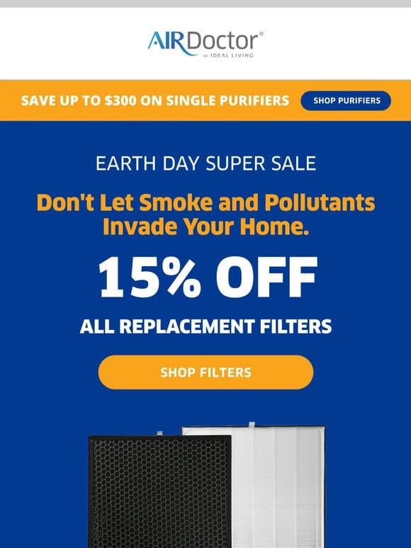 This is a filter discount you rarely see.