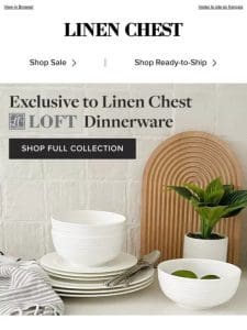 Timeless Elegance Awaits  ️ Shop LC Loft Dinnerware!