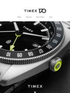 Timex x James Brand – Superior Precision， Titanium Build