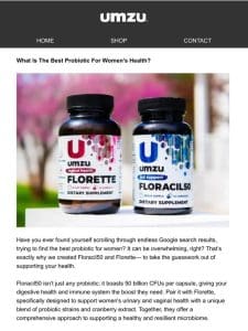 Tired of scrolling Google for the best women’s probiotic?