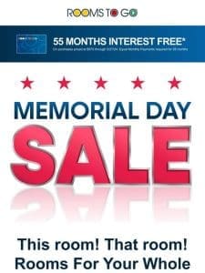 Today’s Top Story: Memorial Day Sale savings!