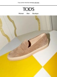 Tod’s footwear: everyday style
