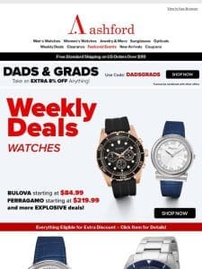 Top Watch Picks: Weekly Deals You’ll Love!