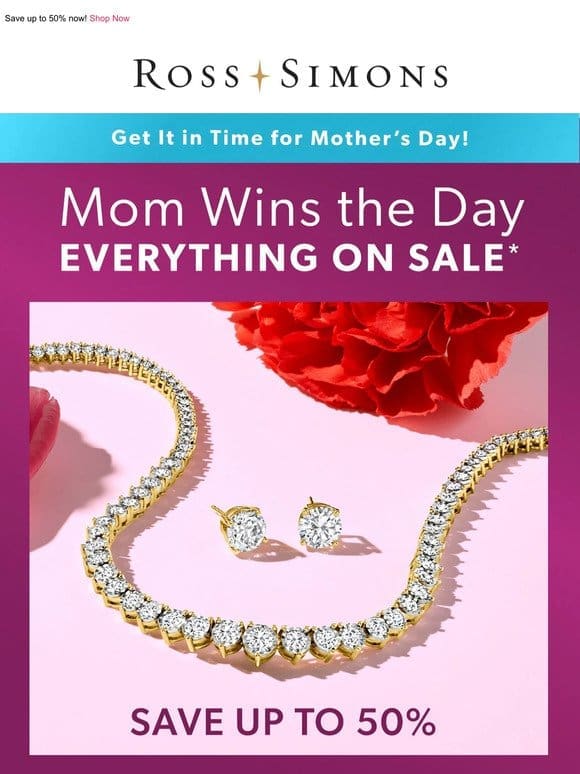 Treat Mom to a gift that lasts a lifetime – classic jewelry ✨