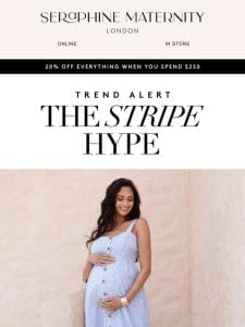 Trend Alert: The Stripe Hype