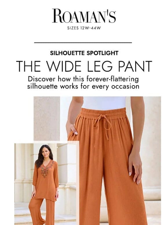 Trend Alert: Why Wide-Leg Pants are So Flattering