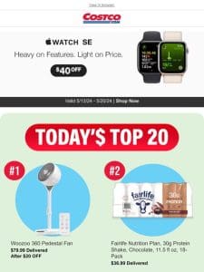 Trending Now: Check Out Today’s Top 20 Items!