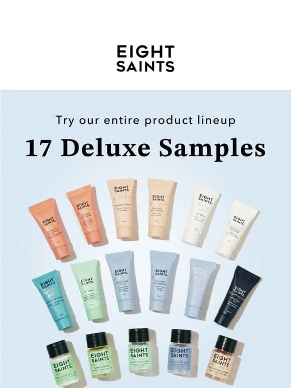 Try 17 deluxe samples