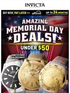 UNDER $50 MEMORIAL DAY DEALS Are Almost OVER❗️