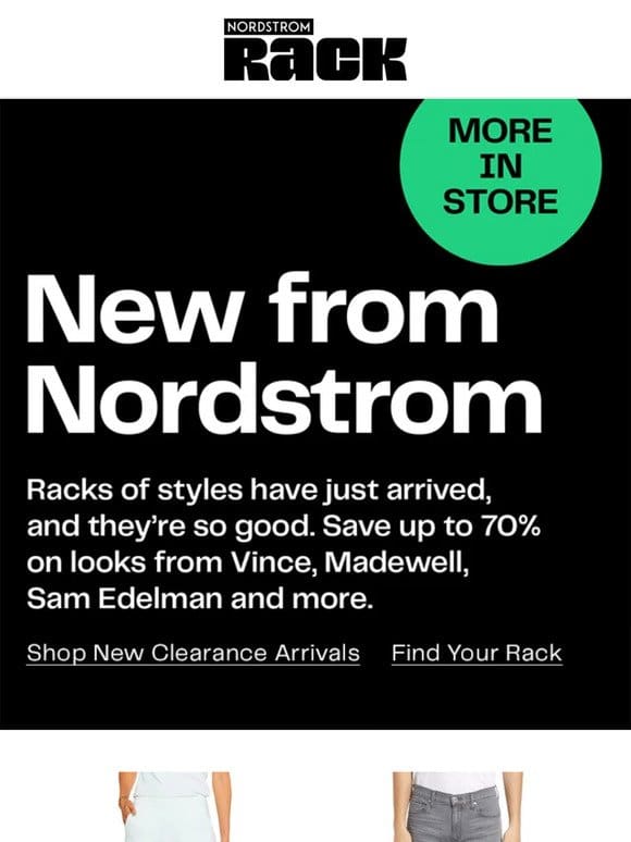 UP TO 70% OFF ? New from Nordstrom