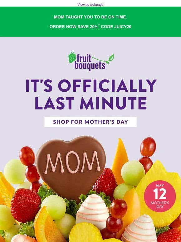 Uh-Oh: Did You Get Mom’s Gift Yet?