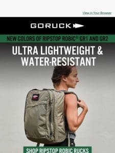 Ultra Lightweight， Water-Resistant， Easy to Clean Gear